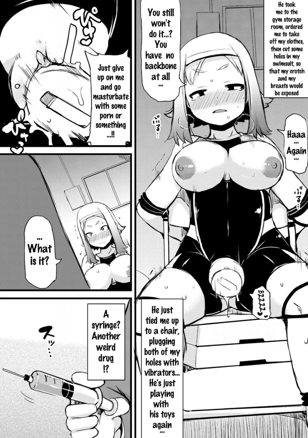 Hentai Manga Comic-A Large Breasted Honor Student Makes The Big Change to Perverted Masochist-Chapter 6-16